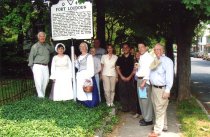 Fort Loudoun Historic Marker dedication